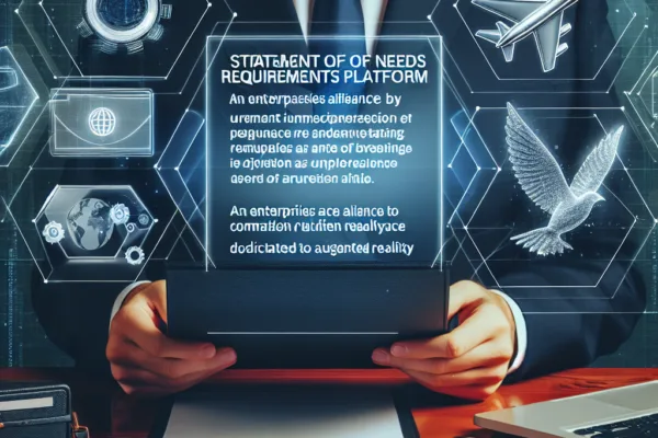 Augmented Reality for Enterprise Alliance Announces its Statement of Needs Requirements Platform