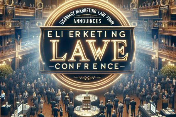 Legendary Marketing Law Firm Announces Elite Marketing Law Conference